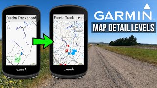 Garmin EDGE Cycling GPS Map Detail Options Explained -