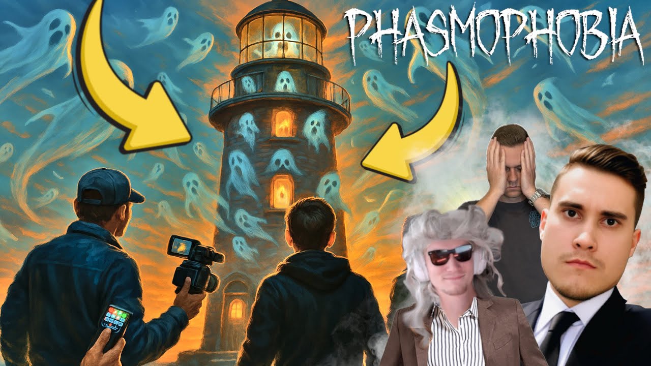 ZOSTALIŚMY UWIĘZIENI W NAWIEDZONEJ LATARNI ⚠️ TO BYŁ BŁĄD 👁️ Phasmophobia