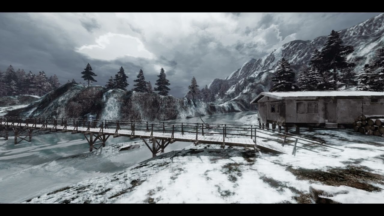Cryengine 2. River Ice breakup
