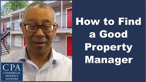 How to Find a Good Property Manager