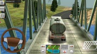 Transporter water tanker By Dump Truck Android Gameplay [HD] 3D cargo game #3 screenshot 5