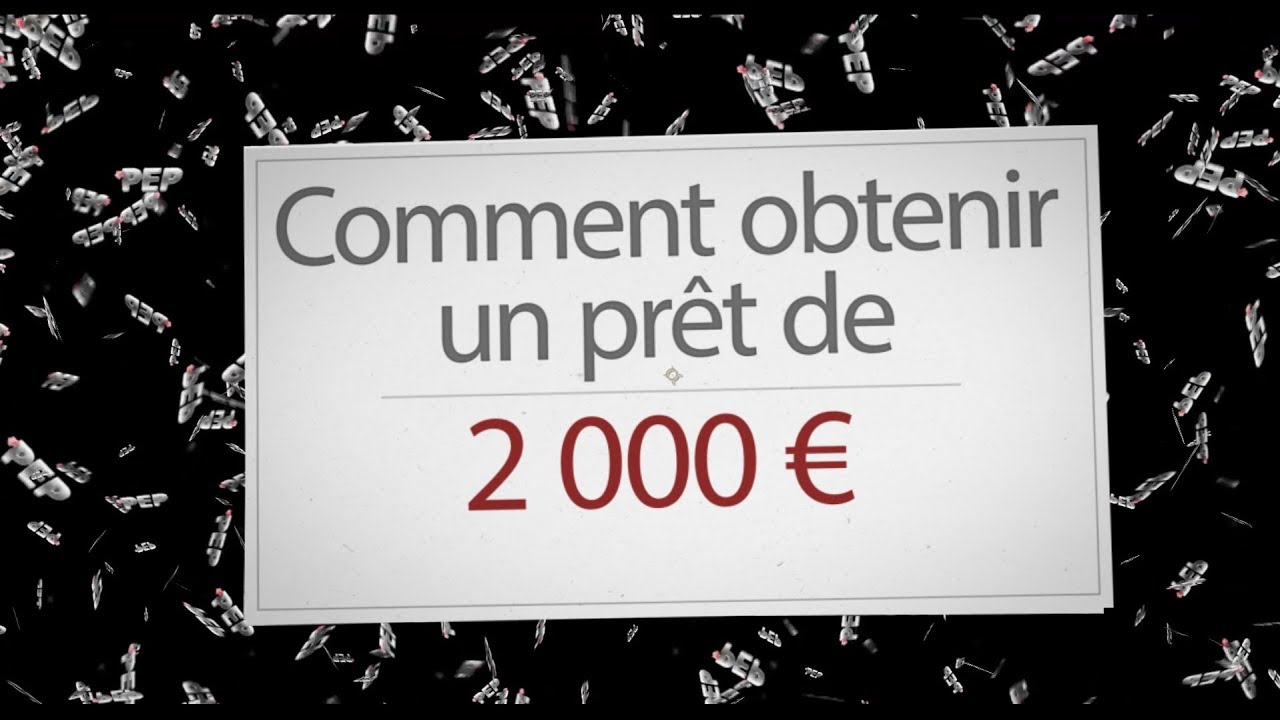 Comment obtenir un pret de 2000 euros - YouTube
