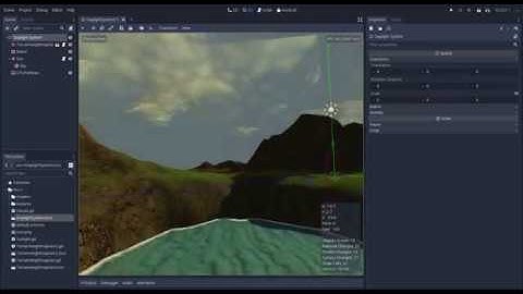 Procedural Particle Based Cloud Generation in Godot Engine
