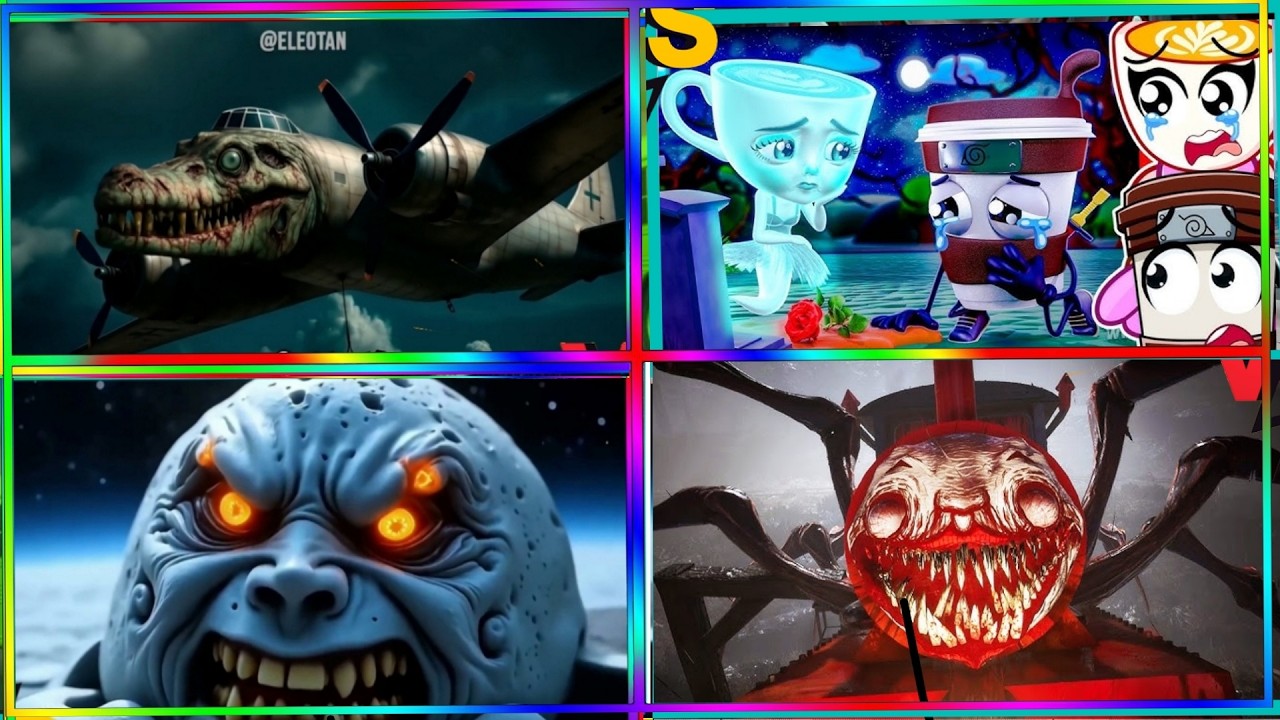 “4 Legends Clash: Brainrot vs Lunar Moon”