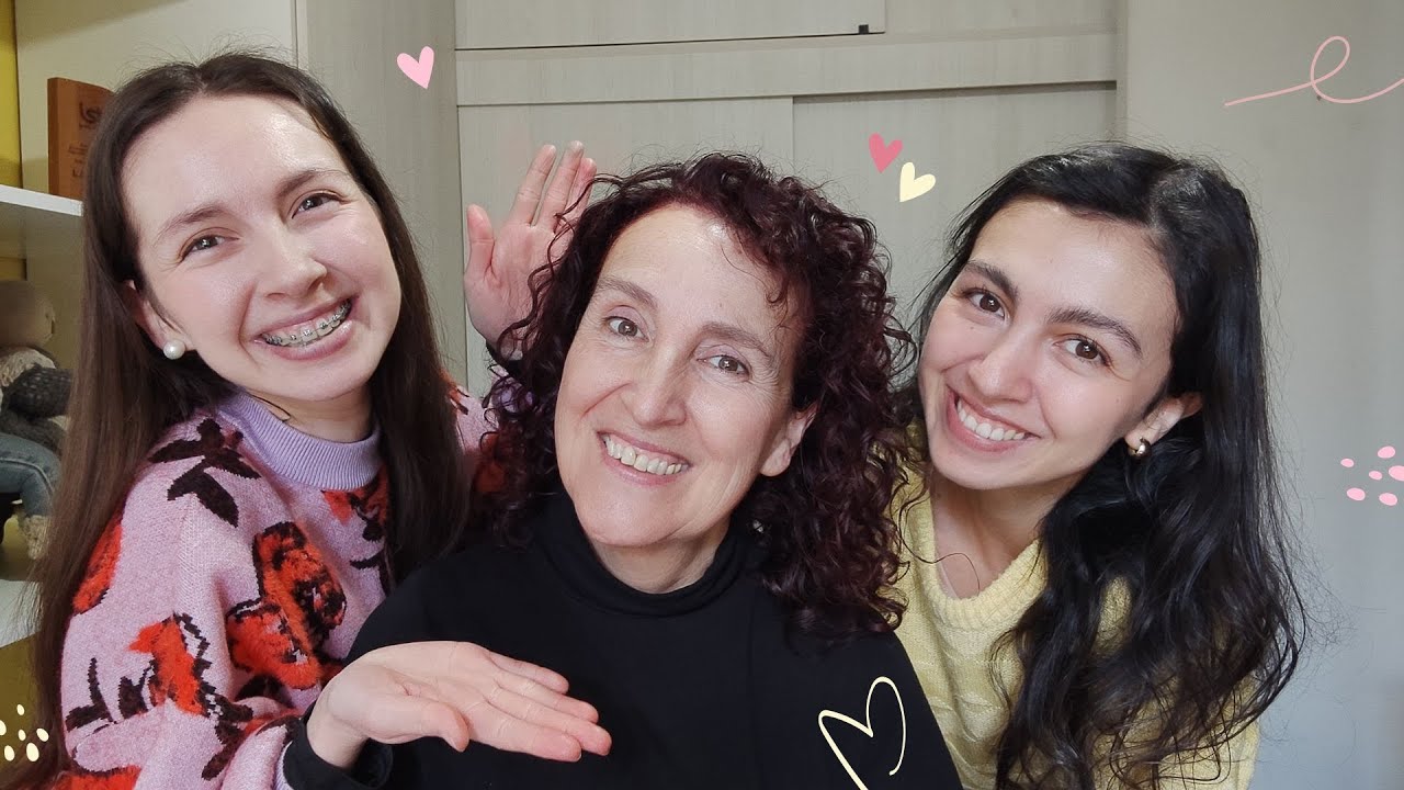 ASMR peinando a mi mamá 🥰 | definiendo sus rizos 🙀