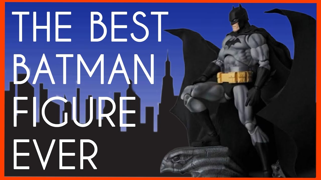 Mafex Hush Batman Black reissue Review - YouTube