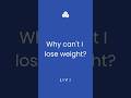Why You Can’t Lose Weight #weightloss #metabolism #fructose #fatloss #insulinresistance