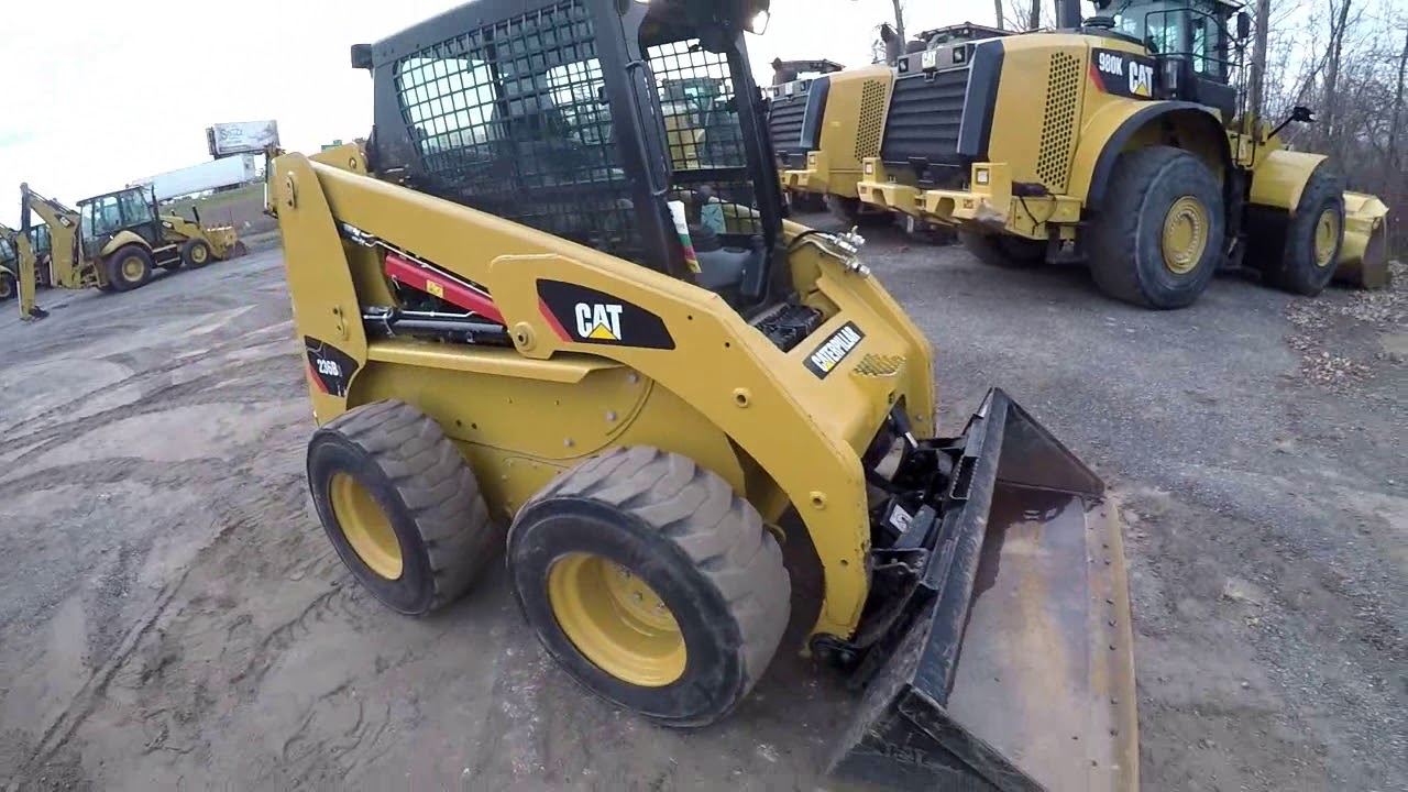 2013 CAT 236B3 SKID STEER YouTube