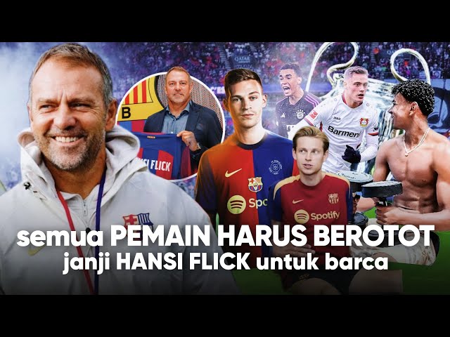 mengubah PARA pemain muda Barca jadi MONSTER, Janji Hansi Flick saat diperkenalkan BARCELONA class=