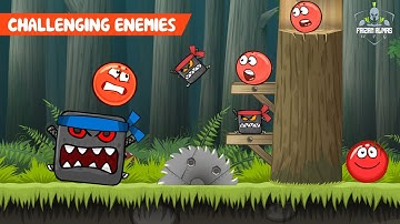 Red Ball 4 | Deep Forest All Levels (16-30) | FDG Entertainment | Android Gameplay WFG