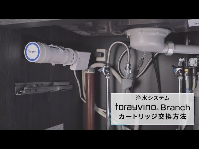 トレビーノ ブランチ カートリッジ交換方法 - YouTube