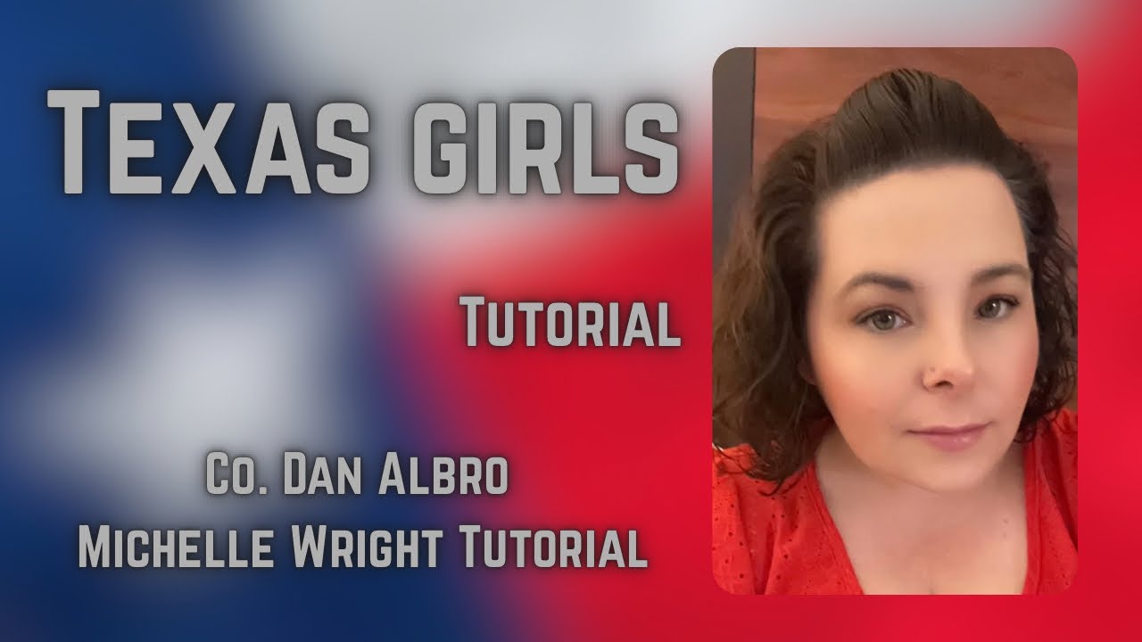 Texas girls line dance tutorial Easy intermediate choreography by Dan Albro