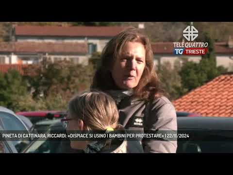 PINETA DI CATTINARA, RICCARDI: «DISPIACE SI USINO I BAMBINI PER PROTESTARE» | 22/11/2024