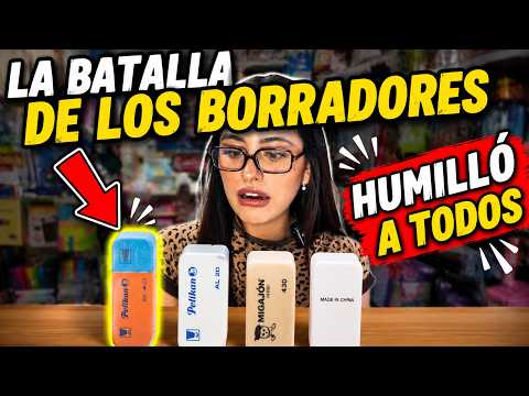 I test EVERY eraser from my stationery store