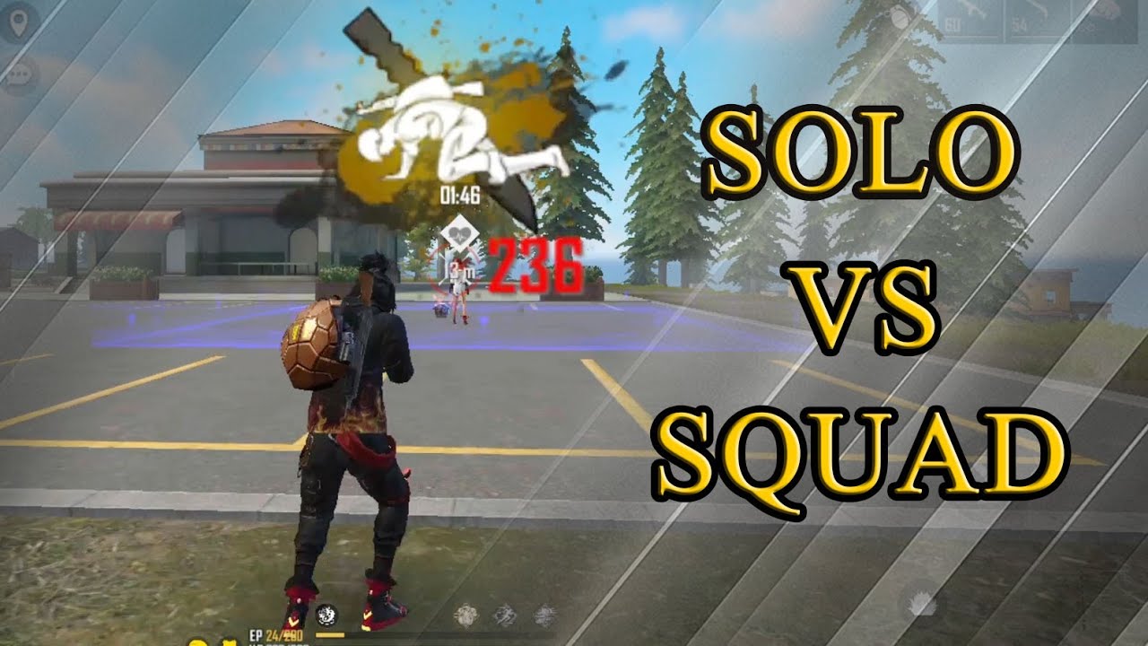 Solo Vs Squad Gameplay || Getting Better 🔰 | Garena Free Fire - YouTube