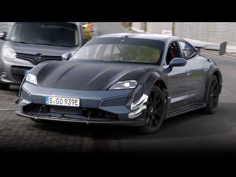 2027 Porsche Taycan Turbo GT Weissach by Manthey Racing