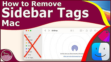 How to Remove Tags from the Finder