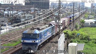 青桃ヒフミン：EF210-123　カンガルーを牽く　（2025.4/26）　巛巛