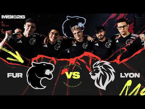 FURIA x LYON | Fase de Chaves | MSI 2026 | Md5