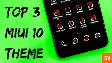 Top 3 Dark Miui 10 Theme For September 2019 | Most Awaited Theme For Miui 10