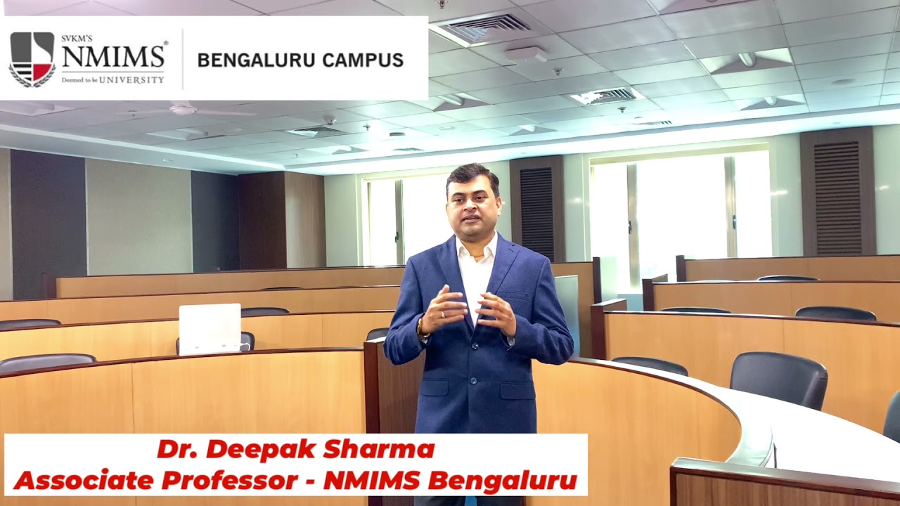 Dr. Deepak Sharma, Associate Professor, NMIMS Bangalore