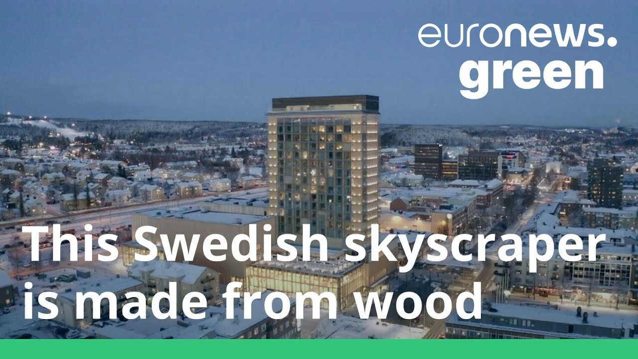 Sweden’s innovative wooden skyscraper captures as much carbon as 10,000 forests