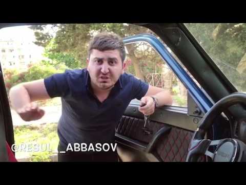 Resul Abbasov müştərilərini dəli edən taksi yene iş başında