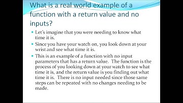 QTP Video Tutorial: How To Write Function With Return Value And No Inputs