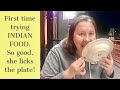 NINA tries Indian food for the first time, during the pandemic