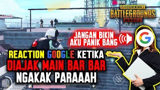 REAKSI GuGeL KETIKA DI AJAK MAIN BARBAR !!! ASLI NGAKAK PARAH WKWKWK - PUBG MOBILE INDONESIA