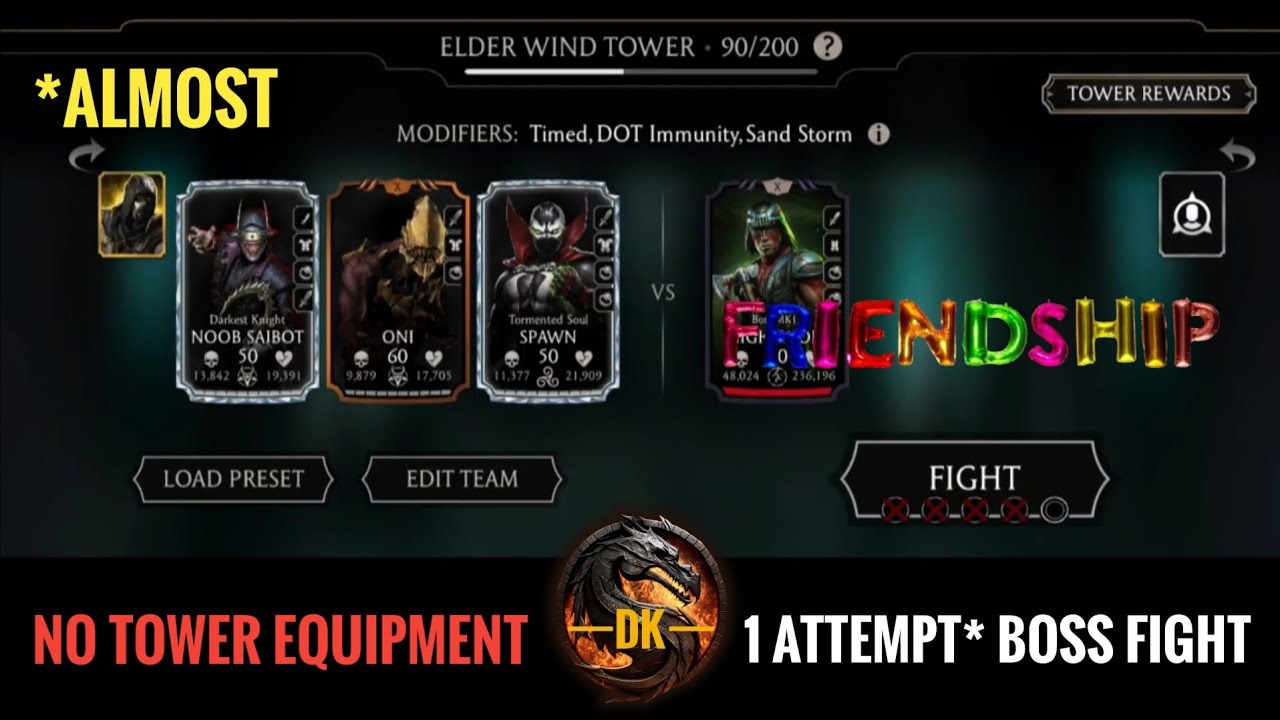 Elder Wind Tower 90▪️Reward 🎮 Mortal Kombat Mobile▫️MK Mobile ▫️MKM 