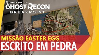 ENIGMA DA CAVERNA - MISSÃO ESCRITO EM PEDRA - EASTER EGG   -GHOST RECON BREAKPOINT