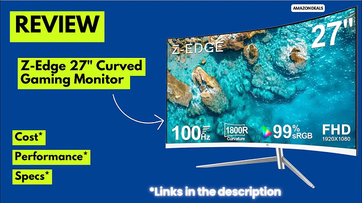 Z-Edge 27" Curved Gaming Monitor Review – Best FHD 100Hz Monitor for Gaming & Work (2025)