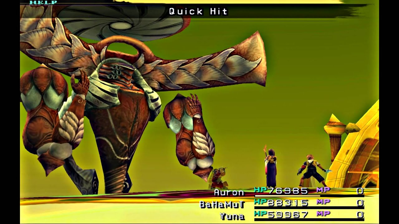 Final Fantasy X - Penance battle (no Wakka, no Rikku, no switches) by BaHaMuT (HD) - YouTube