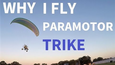 LOW AND SLOW, This is why I fly paramotor trike vs foot launch. W/ New Northstar Strobe from Aviator