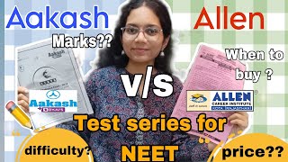 Test series for NEET 2024 | Allen and Aakash Test series #neet #testseries #allen #aakash #neet2024 screenshot 2
