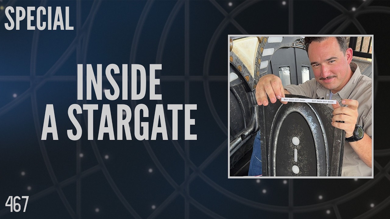 When Stargate Universe ended set construction separated each gate into parts to be sold at auction. Now, with the expertise of one fan, we will attempt to get this segment's chevron and glyphs lit again.

Share This Video ► https://youtu.be/wOTTojPWsw8
Visit Parker's Web site ► https://www.parkernash.com/

Visit DialtheGate ► https://www.dialthegate.com
on Patreon ► https://www.patreon.com/dialthegate/
on Facebook ► https://www.facebook.com/dialthegate
on Instagram ► https://instagram.com/dialthegateshow
on Twitter ► https://twitter.com/dial_the_gate
on Bluesky ► https://bsky.app/profile/dialthegate.bsky.social
Visit Wormhole X-Tremists ► https://www.youtube.com/WormholeXTremists
Visit The Daily Gate ► https://www.youtube.com/@thedailygate

MERCHANDISE!
https://www.dialthegate.com/merch

SUBSCRIBE!
https://youtube.com/dialthegate/

SUBSCRIBE!
https://youtube.com/dialthegate/

Timecodes
Coming Soon!

***
"Stargate," "Stargate SG-1," "Stargate Atlantis," "Stargate Universe," and all related materials are owned by Amazon MGM Studios.

#SaveStargate
#Stargate
#DialtheGate
#TurtleTimeline