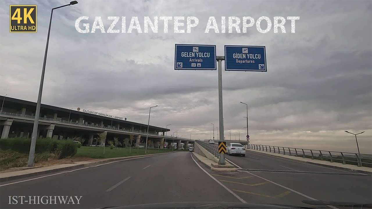 Gaziantep Airport Driving Tour: The FASTEST Route Revealed!