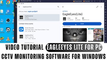 EagleEyes Lite for PC| How to Install and Configure EagleEyes Lite for PC App on a Windows OS?