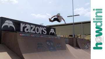Inline skating tips: How to air a quarter pipe with Brian Aragon