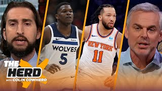 Timberwolves beat Nuggets to go up 20, Can the Knicks win it all? | NBA | THE HERD
