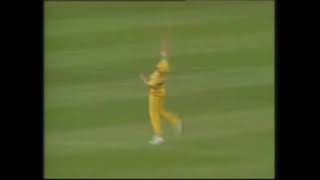 Peter Taylor's amazing catch to dismiss Srikkanth in 1992 world series cricket final.