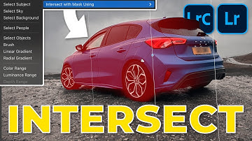 Improved SUBJECT and SKY SELECTIONS with the INTERSECT MASKING TOOL in Lightroom and Camera Raw