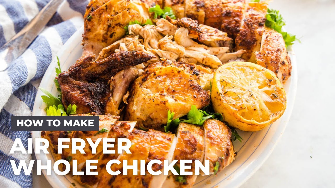 How to Make Air Fryer Whole Chicken Instant Pot Teacher