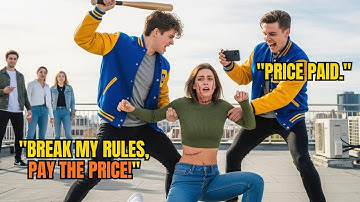 Pestkop valt nieuw meisje aan omdat ze "zijn regels overtreedt" - 5 seconden later slaat ze hem k...