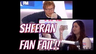 Ed Sheeran - Fan Fail!!