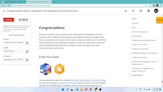 [NEW] - Google Assistant Build an Application with Dialogflow and Cloud Functions - [GSP174]