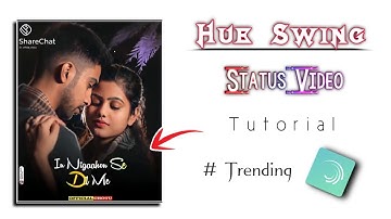 How to Make Hue Swing Text status video | status video kaise banaye | technicalmahatma