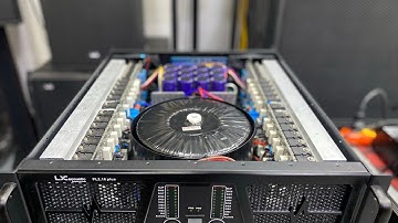 Cục đẩy "Chuyên Sub" mạch Class H bền bỉ Lx acoustic PL2.18plus chỉ 9tr800 (1800w x 2 )