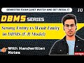 Strong Entity vs Weak Entity in DBMS | Strong Entity | Weak Entity | Easy explanation